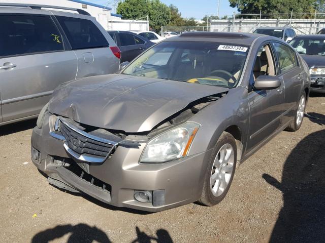 1N4BA41E48C821934 - 2008 NISSAN MAXIMA SE TAN photo 2