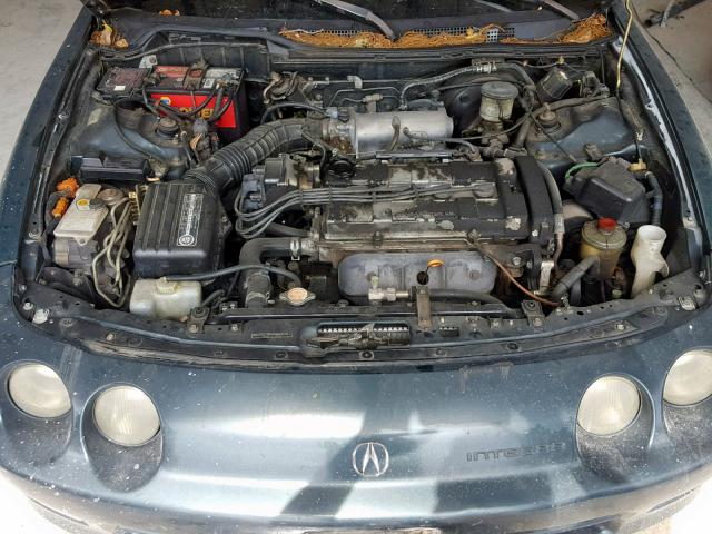 JH4DB7657SS002972 - 1995 ACURA INTEGRA LS GREEN photo 7