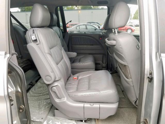 5FNRL38617B053763 - 2007 HONDA ODYSSEY EX GRAY photo 6