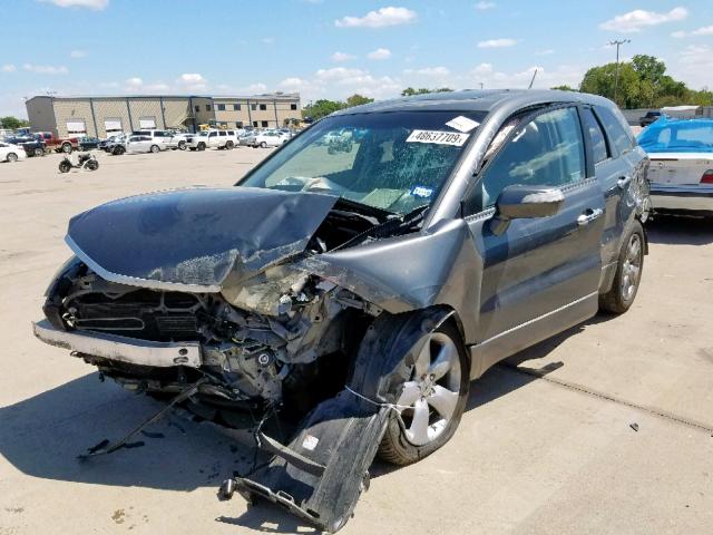 5J8TB18208A012031 - 2008 ACURA RDX SILVER photo 2