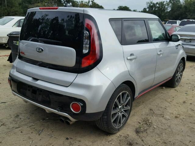 KNDJX3AA9J7552453 - 2018 KIA SOUL ! SILVER photo 4