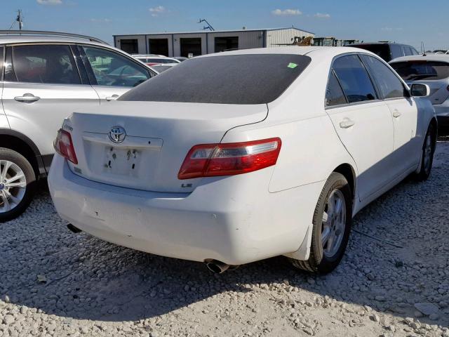 4T1BK46K07U553488 - 2007 TOYOTA CAMRY NEW WHITE photo 4