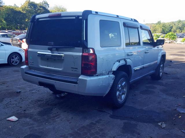 1J8HG582X6C288949 - 2006 JEEP COMMANDER 银色 照片 4