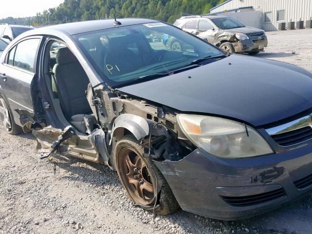 1G8ZS57N77F264575 - 2007 SATURN AURA XE GRAY photo 9