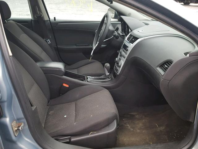 1G1ZH57B78F166635 - 2008 CHEVROLET MALIBU 1LT BLUE photo 5