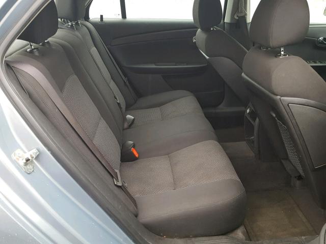 1G1ZH57B78F166635 - 2008 CHEVROLET MALIBU 1LT BLUE photo 6