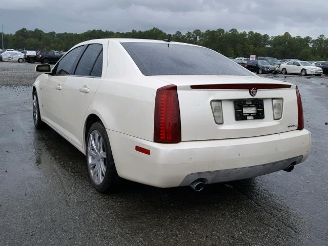 1G6DW677870181268 - 2007 CADILLAC STS WHITE photo 3