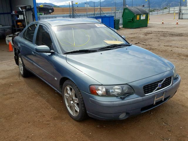 YV1RH59H242395096 - 2004 VOLVO S60 2.5T BLUE photo 1