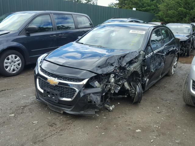 1G11H5SL0EF251857 - 2014 CHEVROLET MALIBU LTZ 黑色 照片 2