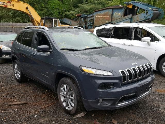 1C4PJMDB0JD583047 - 2018 JEEP CHEROKEE L GRAY photo 1