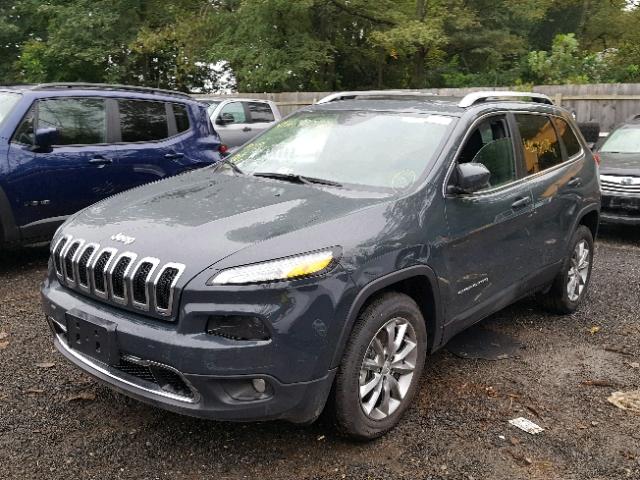 1C4PJMDB0JD583047 - 2018 JEEP CHEROKEE L GRAY photo 2