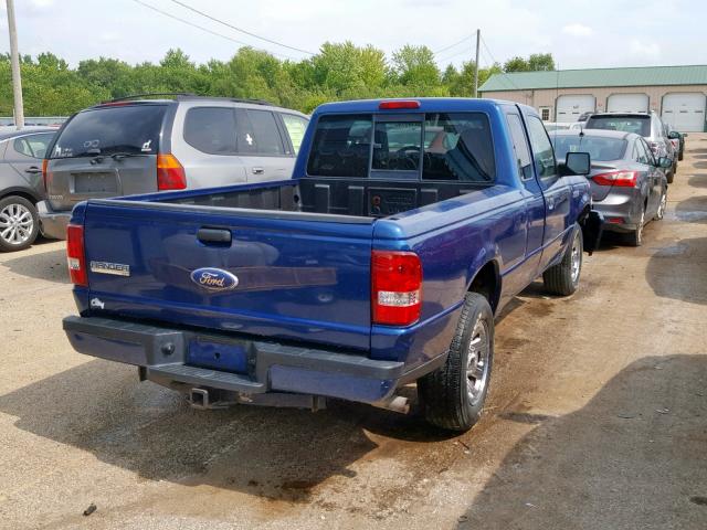 1FTYR14D39PA24230 - 2009 FORD RANGER SUP BLUE photo 4