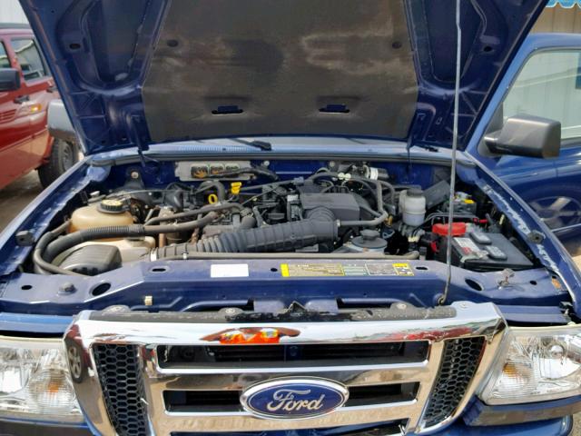 1FTYR14D39PA24230 - 2009 FORD RANGER SUP BLUE photo 7