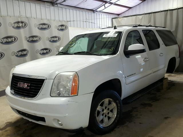 1GKFK16358J184681 - 2008 GMC YUKON XL K WHITE photo 2