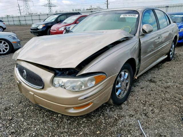 1G4HR54K25U200875 - 2005 BUICK LESABRE LI TAN photo 2