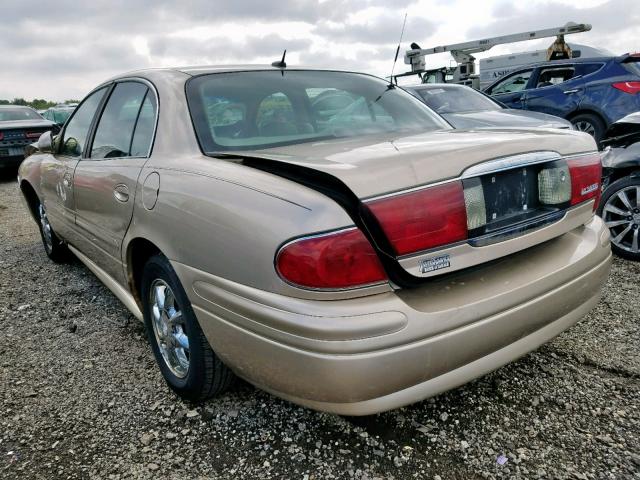 1G4HR54K25U200875 - 2005 BUICK LESABRE LI TAN photo 3