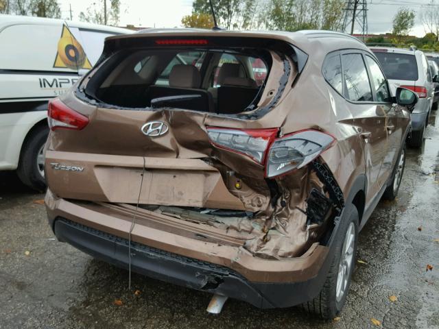 KM8J33A42GU031912 - 2016 HYUNDAI TUCSON LIM BROWN photo 9