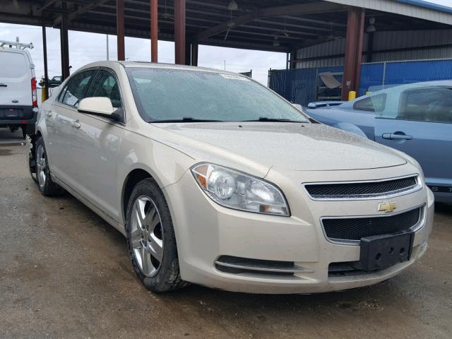 1G1ZC5EB1AF213407 - 2010 CHEVROLET MALIBU 1LT BEIGE photo 1