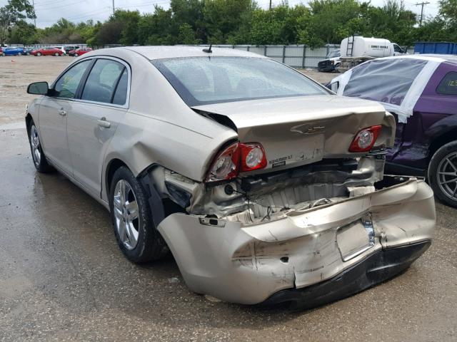 1G1ZC5EB1AF213407 - 2010 CHEVROLET MALIBU 1LT BEIGE photo 3