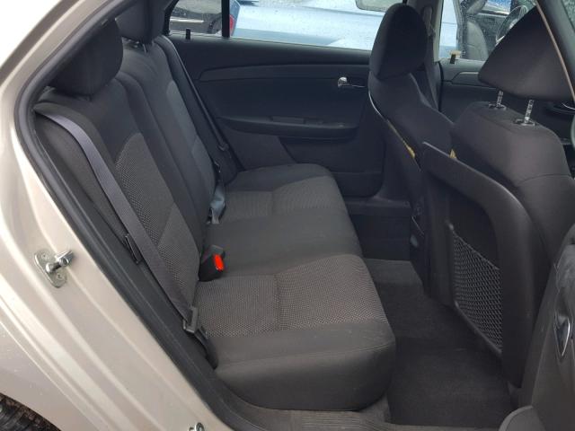 1G1ZC5EB1AF213407 - 2010 CHEVROLET MALIBU 1LT BEIGE photo 6