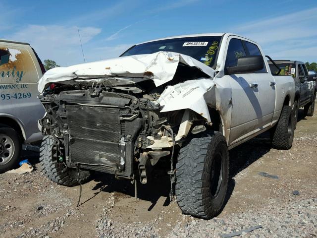 3C6UD5DL6CG311107 - 2012 DODGE RAM 2500 S WHITE photo 2