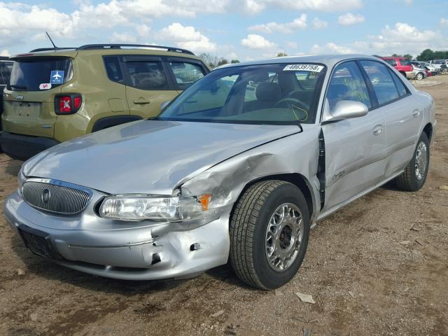 2G4WY55J1Y1225525 - 2000 BUICK CENTURY LI SILVER photo 2