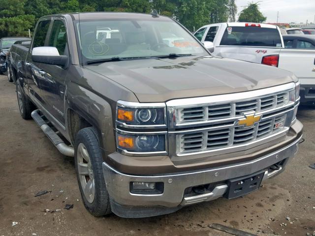 3GCUKSEC1FG285077 - 2015 CHEVROLET SILVERADO BROWN photo 1