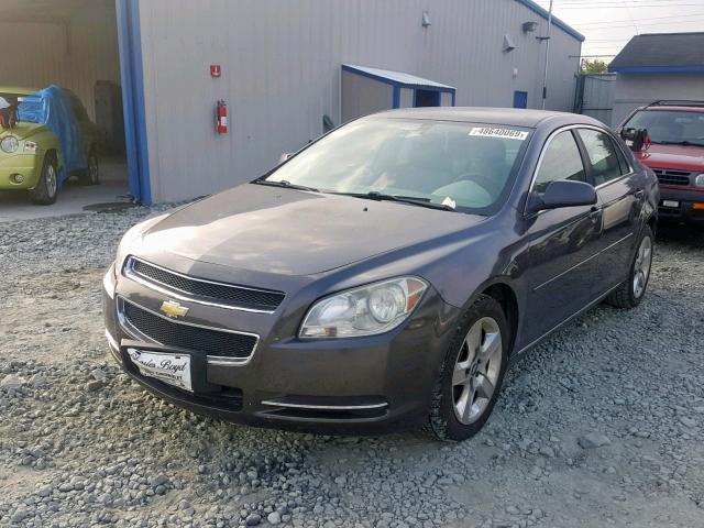 1G1ZC5E04A4126191 - 2010 CHEVROLET MALIBU 1LT GRAY photo 2