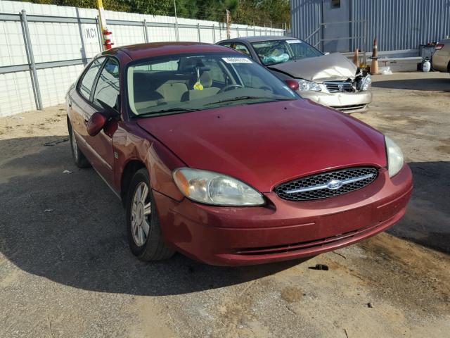 1FAFP56S33G271003 - 2003 FORD TAURUS SEL RED photo 1