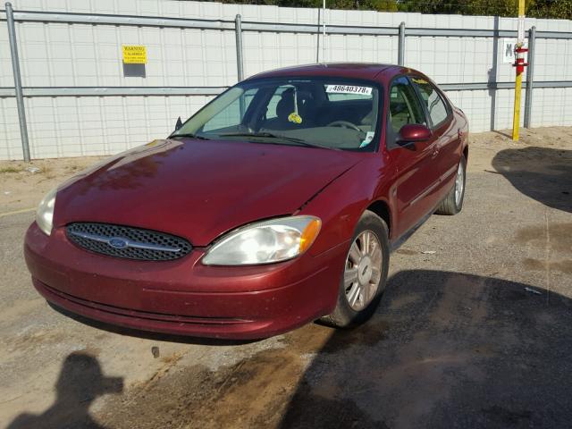 1FAFP56S33G271003 - 2003 FORD TAURUS SEL RED photo 2