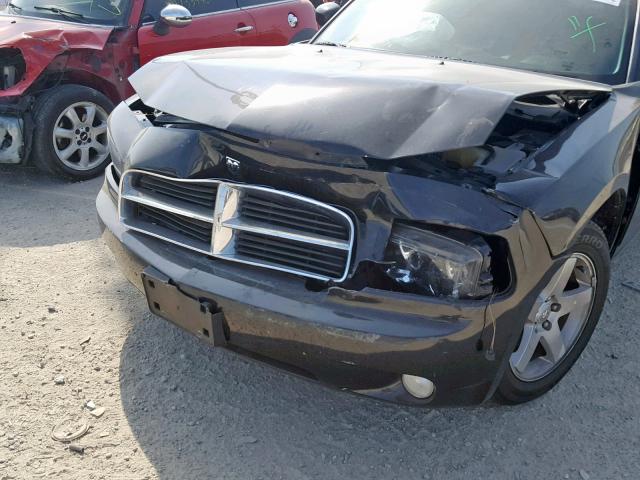 2B3CA3CV1AH286359 - 2010 DODGE CHARGER SX BLACK photo 9