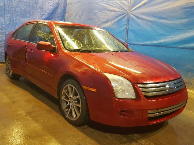 3FAHP08189R218279 - 2009 FORD FUSION SEL RED photo 1
