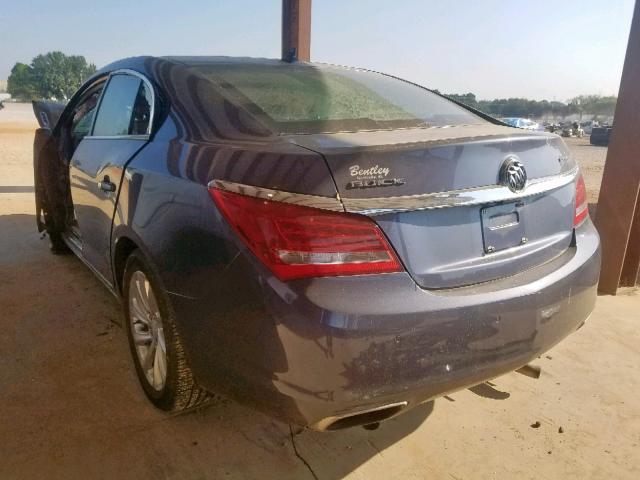 1G4GB5G32EF125426 - 2014 BUICK LACROSSE GRAY photo 3