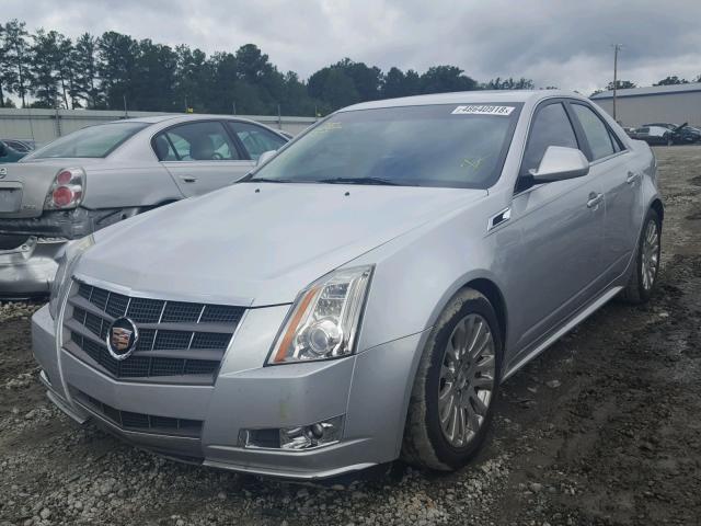 1G6DJ5ED2B0144047 - 2011 CADILLAC CTS PERFOR SILVER photo 2