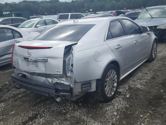 1G6DJ5ED2B0144047 - 2011 CADILLAC CTS PERFOR SILVER photo 4