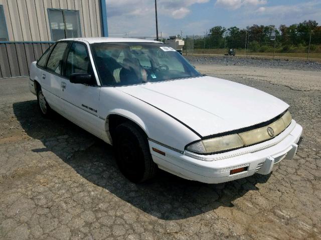 1G2WH54T6NF210227 - 1992 PONTIAC GRAND PRIX WHITE photo 1