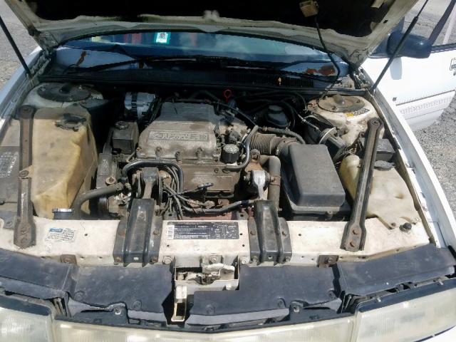 1G2WH54T6NF210227 - 1992 PONTIAC GRAND PRIX WHITE photo 7