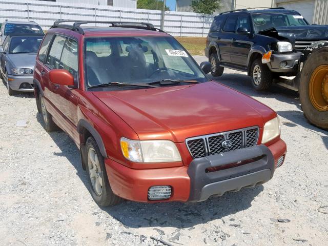 JF1SF65681H710862 - 2001 SUBARU FORESTER S RED photo 1