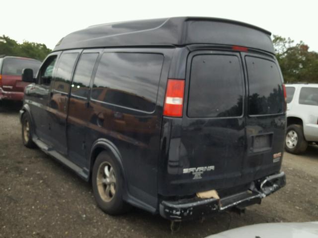 1GDFG15T771137225 - 2007 GMC SAVANA RV BLACK photo 3