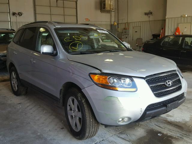 5NMSH13E59H325576 - 2009 HYUNDAI SANTA FE S SILVER photo 1