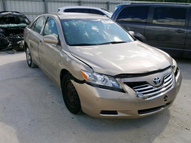 4T1BE46K89U265969 - 2009 TOYOTA CAMRY BASE GOLD photo 1