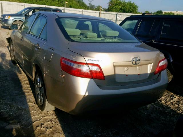 4T1BE46K89U265969 - 2009 TOYOTA CAMRY BASE GOLD photo 3