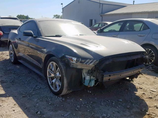 1FA6P8CF4F5317947 - 2015 FORD MUSTANG GT BLACK photo 1