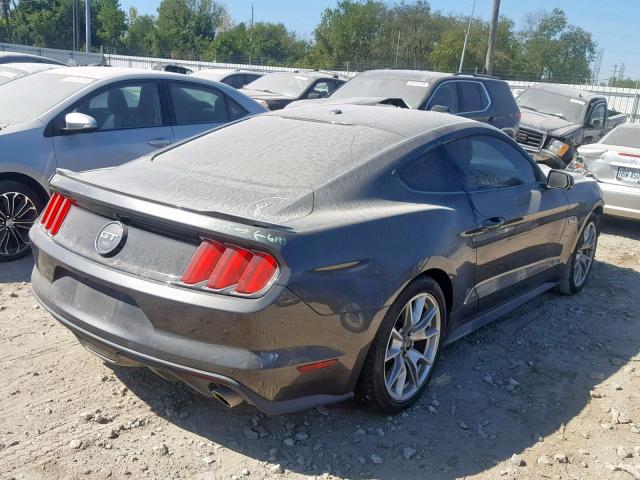 1FA6P8CF4F5317947 - 2015 FORD MUSTANG GT BLACK photo 4