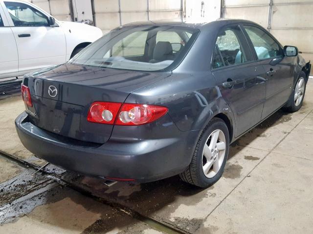 1YVFP80D535M31488 - 2003 MAZDA 6 S GRAY photo 4