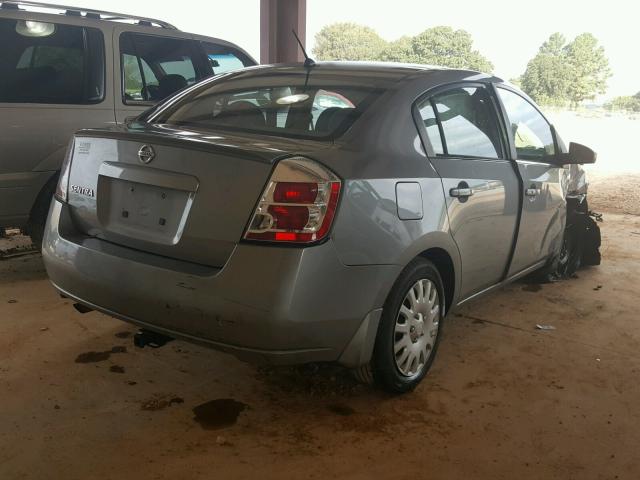 3N1AB61E48L685598 - 2008 NISSAN SENTRA 2.0 GRAY photo 4