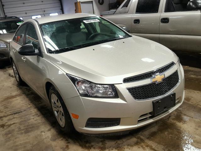 1G1PA5SH3E7145861 - 2014 CHEVROLET CRUZE LS CREAM photo 1