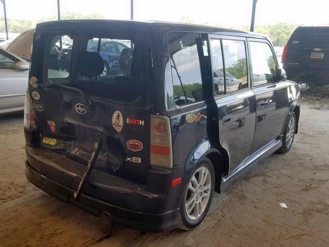 JTLKT324250179168 - 2005 TOYOTA SCION XB Blau Foto 4