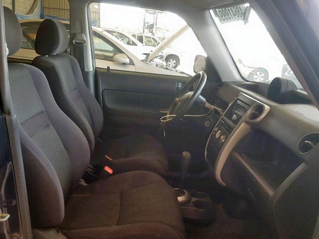 JTLKT324250179168 - 2005 TOYOTA SCION XB Blau Foto 5