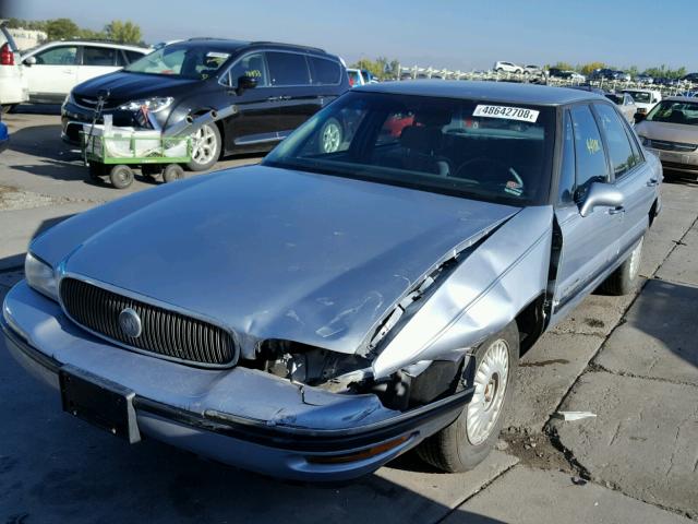 1G4HP52K3VH507585 - 1997 BUICK LESABRE CU BLUE photo 2